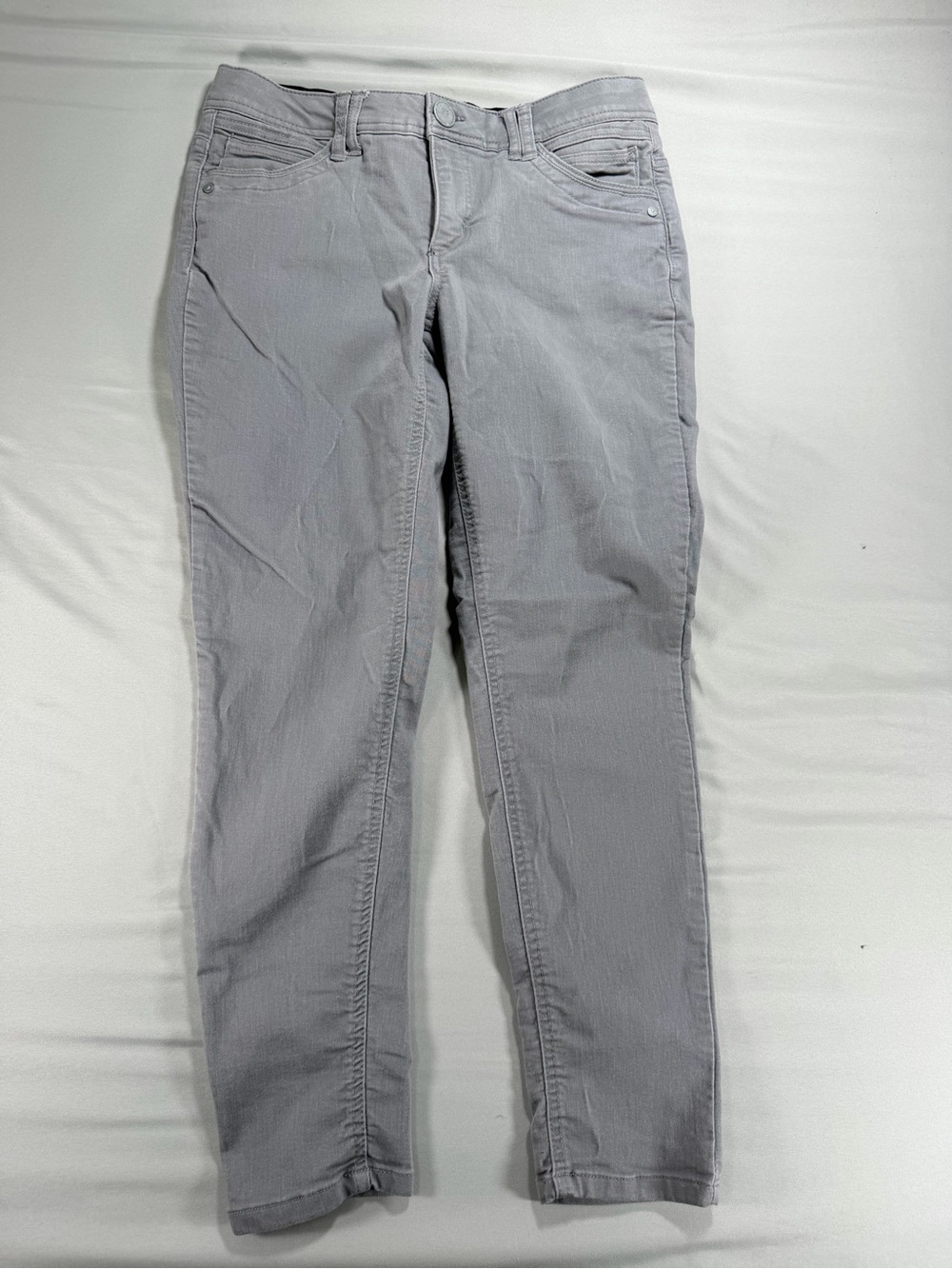 Democracy Ab Technology Grey Slim Ankle Pants Womens Size 6 #1033